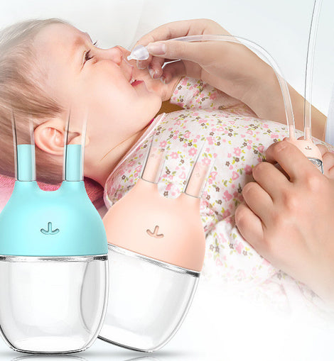 Baby Safe Nose Cleaner Vacuum Suction Nasal Mucus Kids Healthy Care Stuff