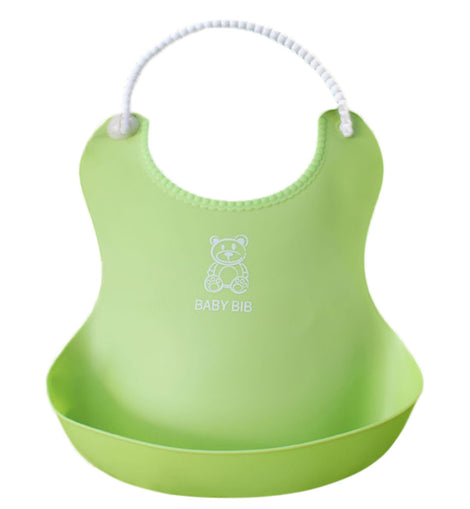 Kid Infant Bibs Baby Soft Silicone Bib