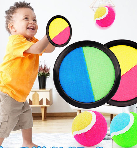 Kids Sucker Sticky Ball Toy Outdoor Sports Catch Ball Game