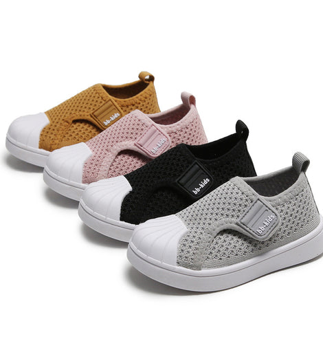 Girls Boys Casual Shoes Spring Infant Toddler Shoes Comfortable Non-slip Soft Bottom Children Sneakers