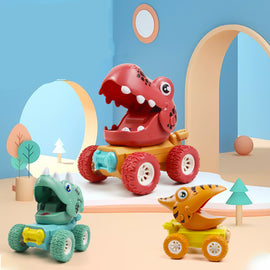 Dinosaur Push Car Sliding Animal Toy Car for kids