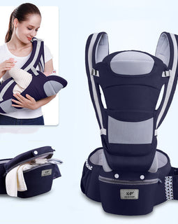 3 In 1 Front Facing Baby Wrap Sling Baby Carrier