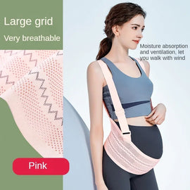Maternity Adjustable Pregnant Belly Double Support Back Waist