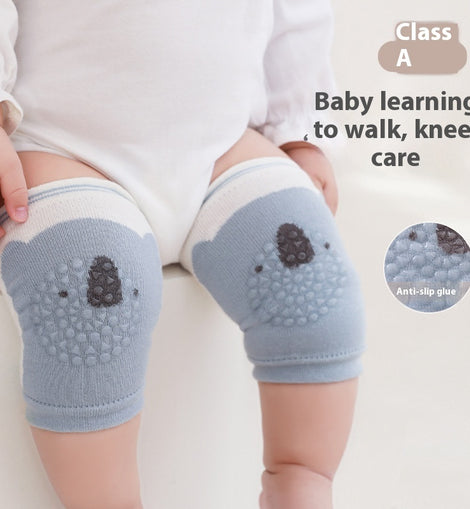 Baby Kneecap Cute Cartoon Mesh Thin Toddling Fall Protection Protective Gear Children Crawling Non-slip Kneecap