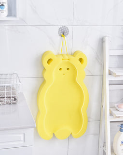 Baby Bath Sponge Non-slip Mat Newborn Bath Mat Baby Bath Frame Bath Mat Frame Net Can Sit And Lie Long Basin